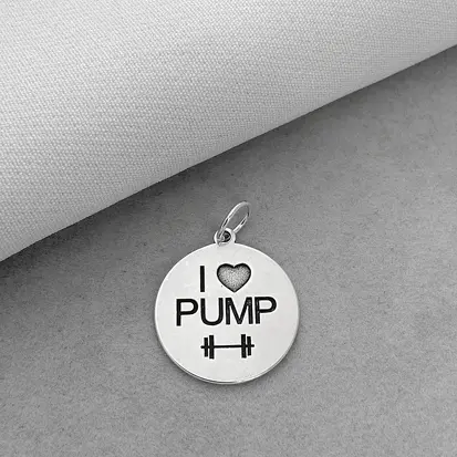 PINGENTE I LOVE PUMP